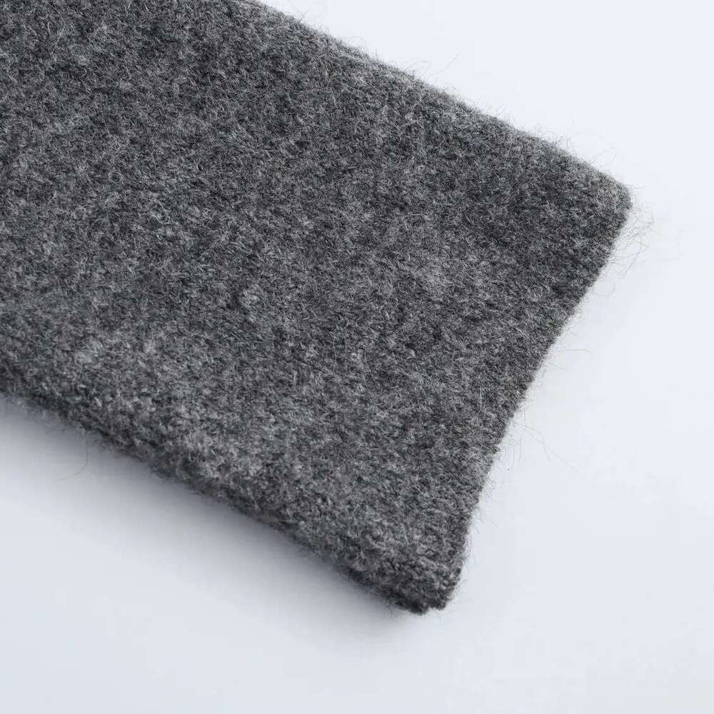 TRAFSHE Y2k Sweater Cardigan For Women Clothing Temperament Long Sleeve Knitwear Jacket Female Coat Tops Outerwears 433100