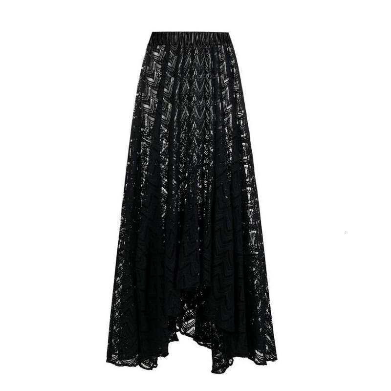 2025 European and American one-piece women's tight fitting slimming big flower niche swimsuit set chiffon long skirt new style temperament chic e