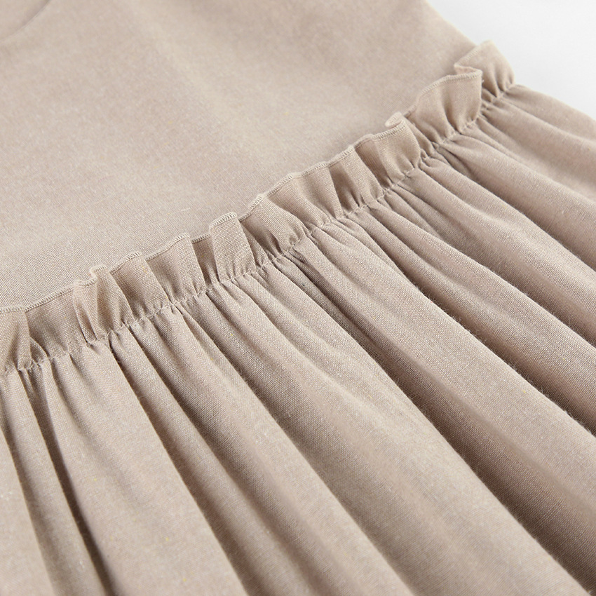 G5170 Summer new sexy hot girl suspender dress salt series holiday loose skirt