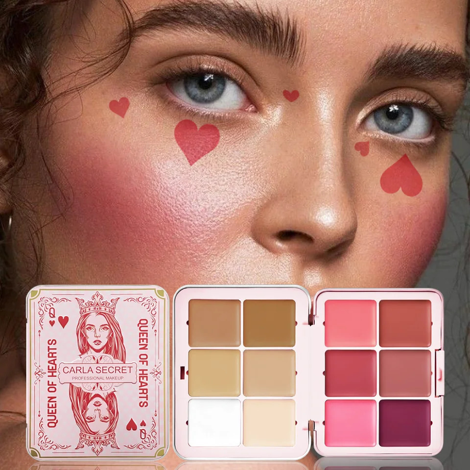 12 Colors Face Concealer Camouflage Cream Contour Palette Profesional Foundation Paleta Concealer 250512