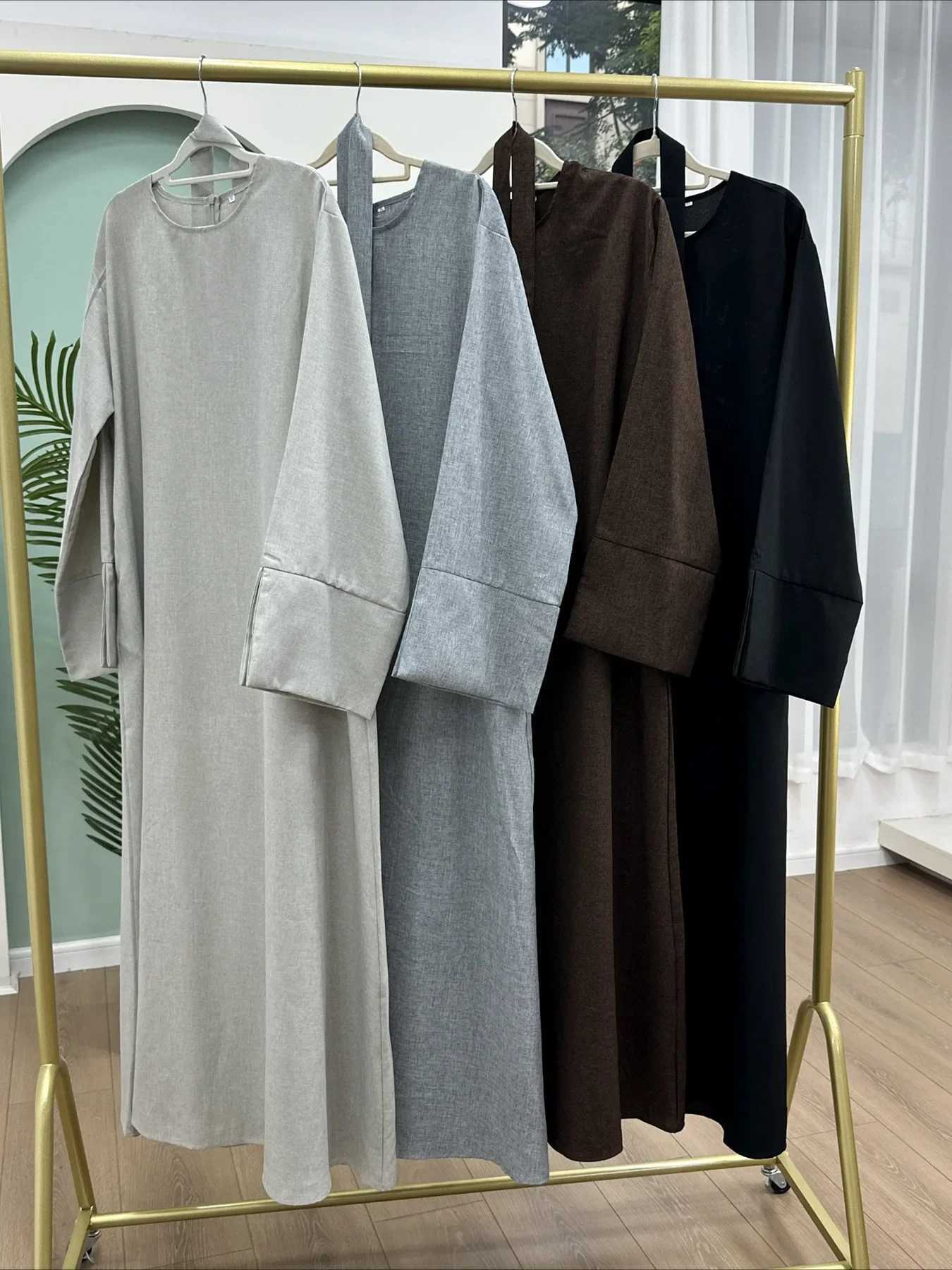 Eid Muslim dress for Women Modest abaya Saudi Arab Long Robe Ramadan Morocco Dubai Abayas Kaftan Islam Vestidos Jalabiya X250514