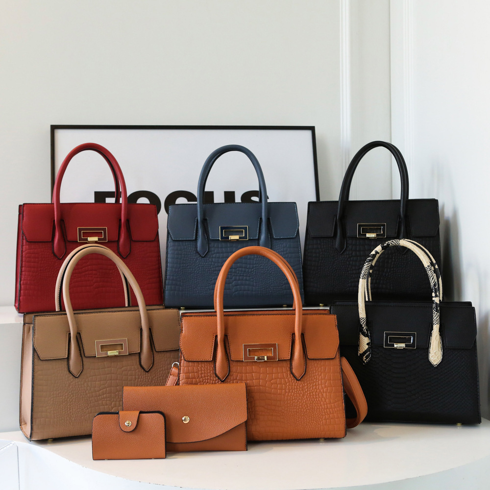 Designer Pack New Mother And Child Three Piece Set Women S Single Shoulder Crossbody Handbag Large Bag Free Shipping