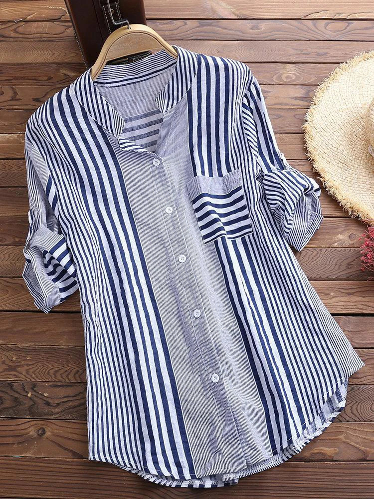 Plus Size 5XL Casual Loose Cotton Linen Women Shirts Spring Summer Short Sleeve Oversize Blouse Button Down Womens Blouses Tunic 250514