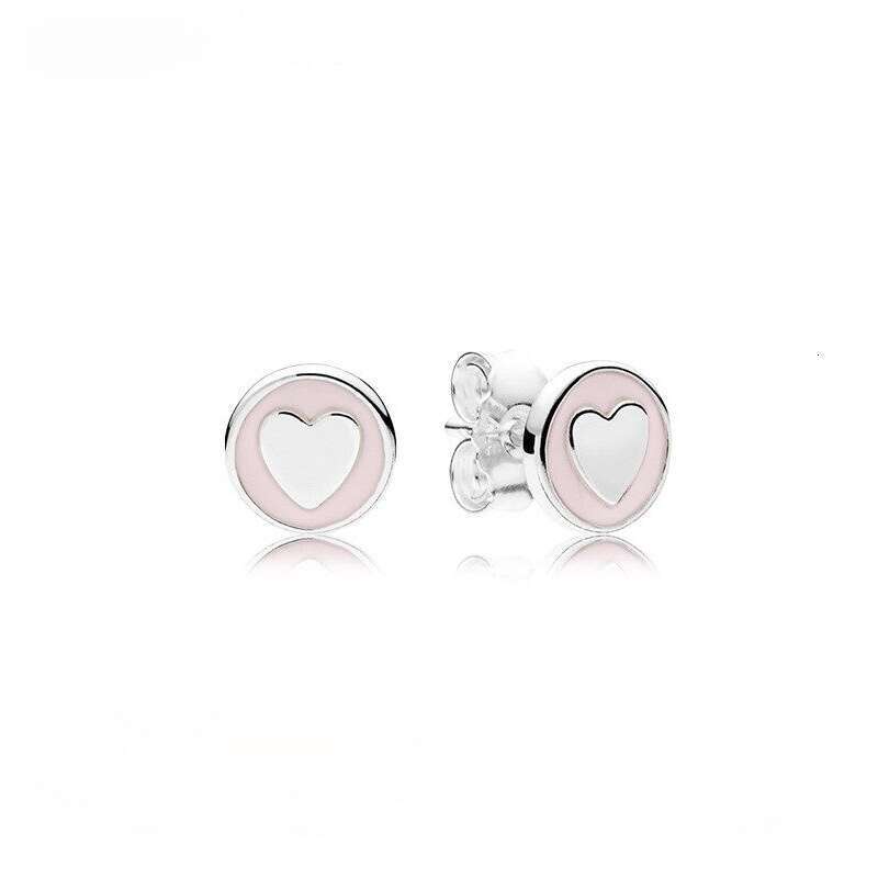 Fashion Women Girls Sier Rose Gold Stainless Steel Zircon White Pearl Candy Letter Heart Moon Tree Hoop Earrings Jewelry