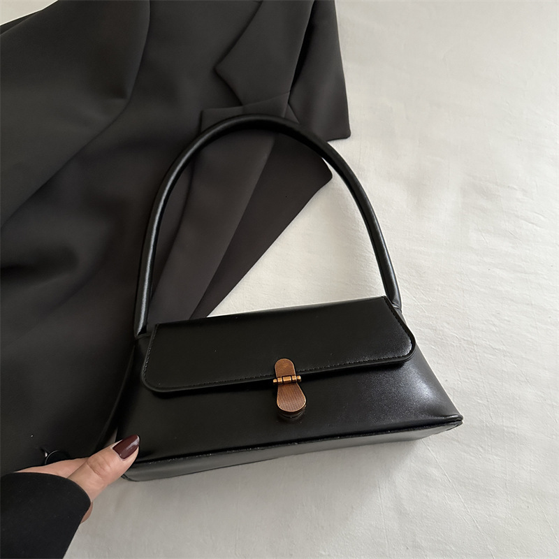 Small Luxury Bag Square For Women Spring 2025 New Fashionable Korean Underarm New Free Delivery Designer Bag Simple Handheld Commuter Bag