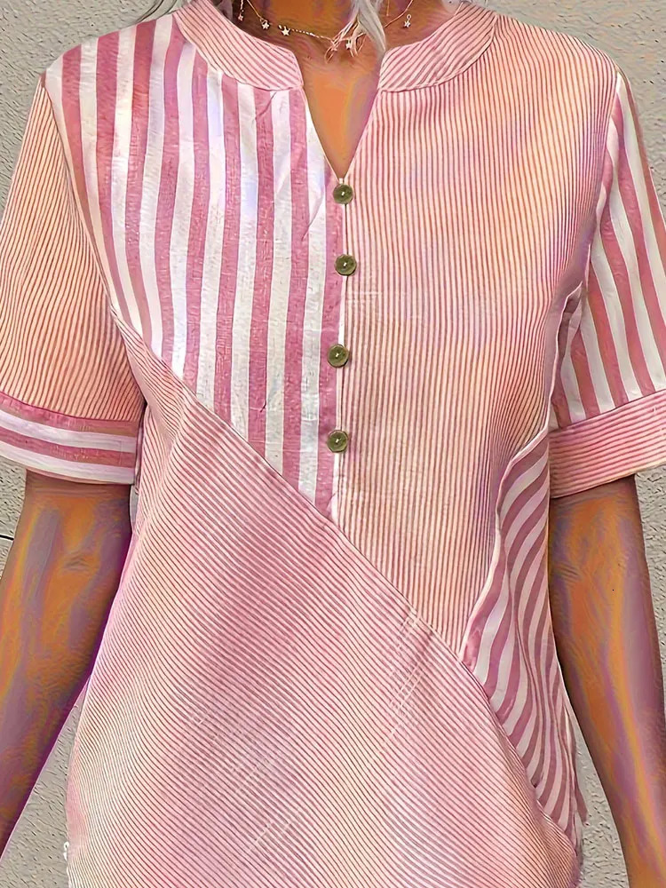 Womens Oversized Woven Shirt Long Sleeve Casual Button up Loose Fit for All Seasons 250514