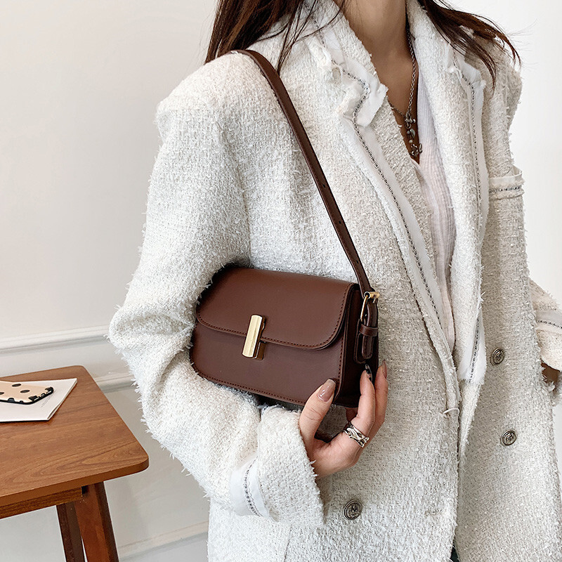 Free Delivery Designer Bag Netizen Women's 2025 Fashion Crossbody Leisure Popular Simple Shoulder Bag Luxury Bag