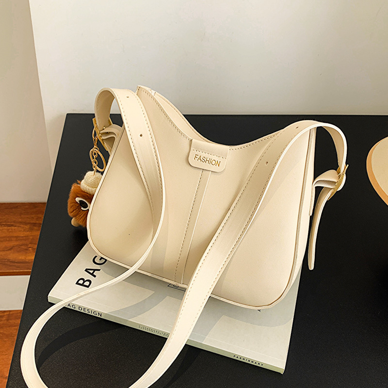 Free Delivery Designer Bag Popular Korean Style Large Capacity Among Internet Celebrities Women's 2025 New Trendy Soft Leather Texture Single Sho