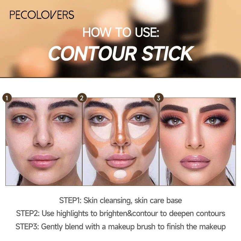 Concealer Foundation Full Cover Face Corrector Hide Blemish Dark Eye Circle Contour Stick Face Makeup Primer Pen Cosmetics 250512