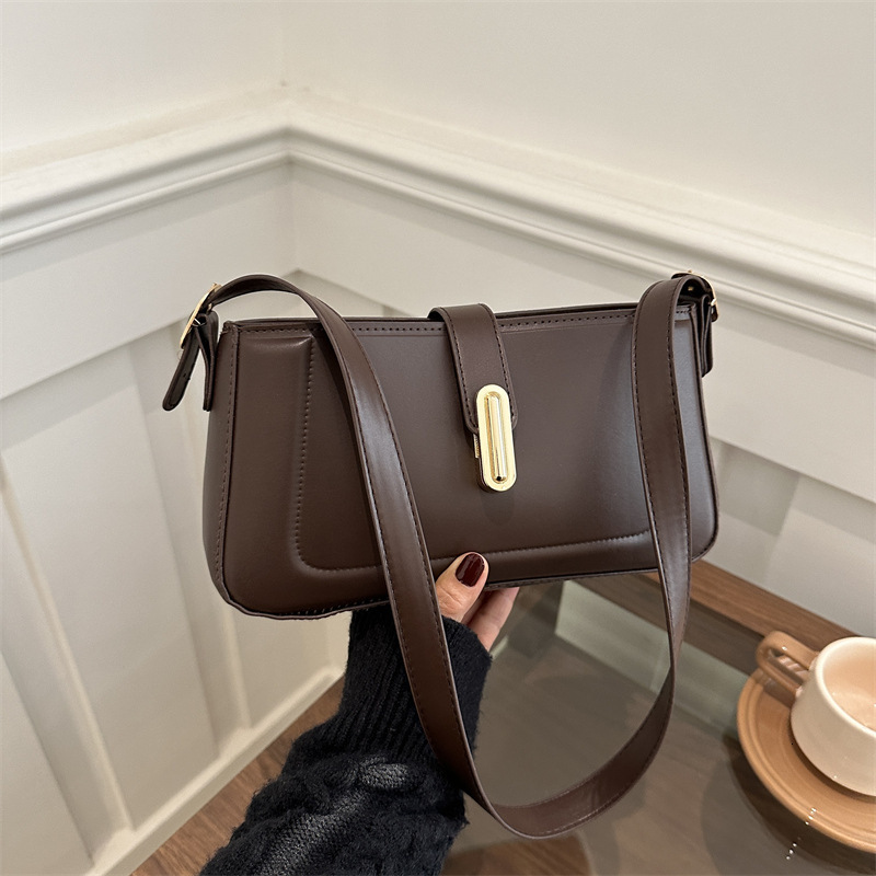 Solid Color Minimalist Small Square New Free Delivery Designer Luxury Bag Bag 2025 Personalized And Versatile Commuting Crossbody Trend Niche Lock Sho