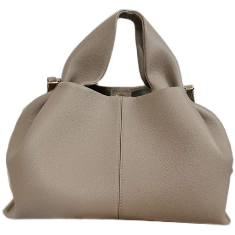 Tote Bag French Niche Brand New Versatile Solid Color Lunch Box Fashion Handbag Shoulder Crossbody Bag For Women KQ