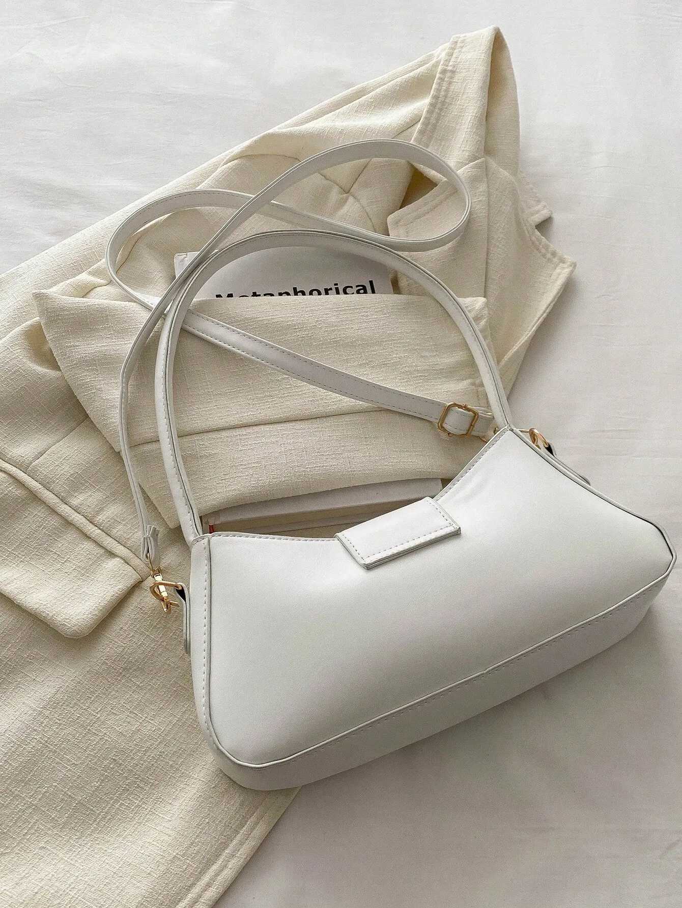New Simple Style Bow Knot Decorated Shoder Bag Solid Color Crossbody Bag For Wen Street Fi Work Cmuting Z250514