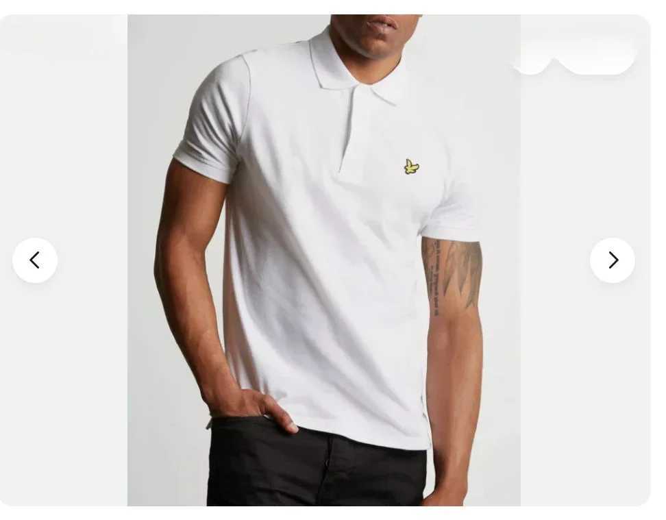 2025 Manfinity Mode Mens Short Slve Polo Shirt Minimst And Fashionable Suitable For Summer Strt printing sports style polo X2505141