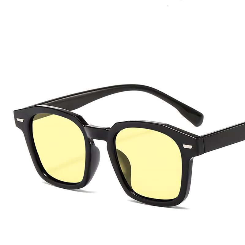 New Release Logo Fashionable Design Square Unisex Sunglasses for Men and Women