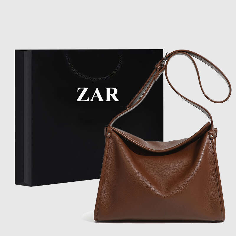 Women's Bags Designer Soft Leather Large Capacity Tote For Women 2023 New Versatile Daily Commuting Shoulder Bag, Extremely Simple Style Crossbod