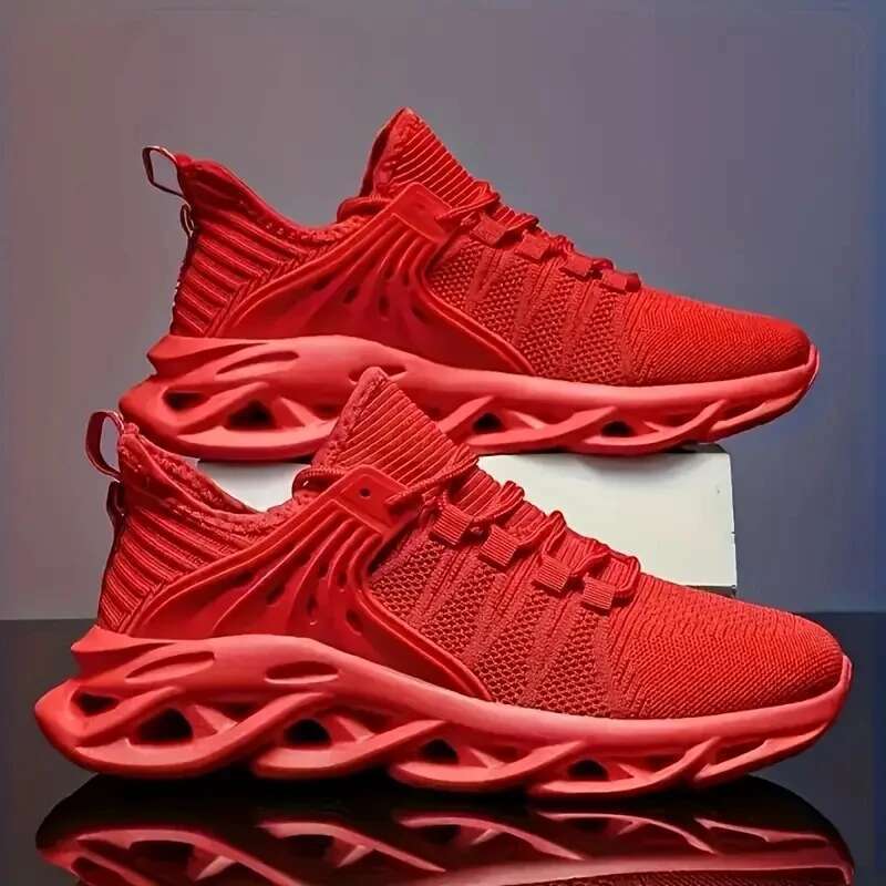 Men's Breathable Casual Sneakers Air Mesh Running Shoes Lightweight Summer Outdoor Sports atillas for Male Large Size 39-48