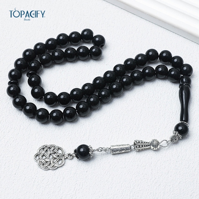 Bottom alloy Cook Praising 45 beads Muslim prayer bead bracelet