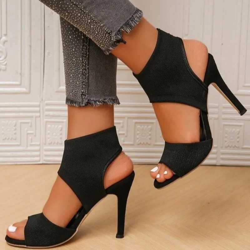 Women Sandals Summer Luxury Designer High Heels Sandals Sexy Fashion Breathable High Heels Shoes for Women Womens Sandals W250514