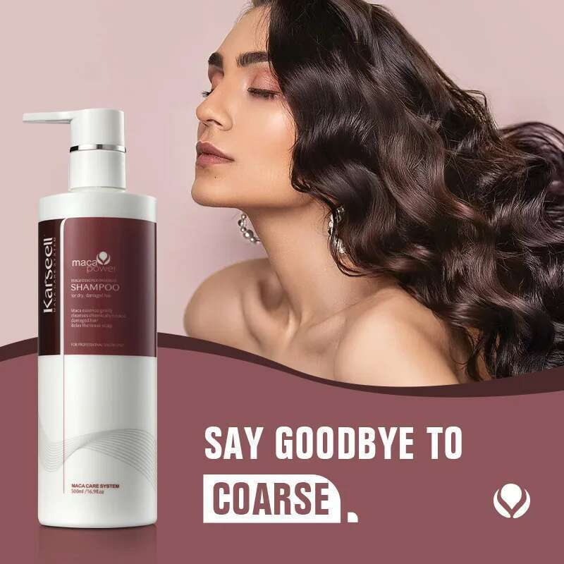 Karseell 500Ml Argan Oil Herbal Extract Moisturizing Smooth Shampoo For Dry And Damaged Hair