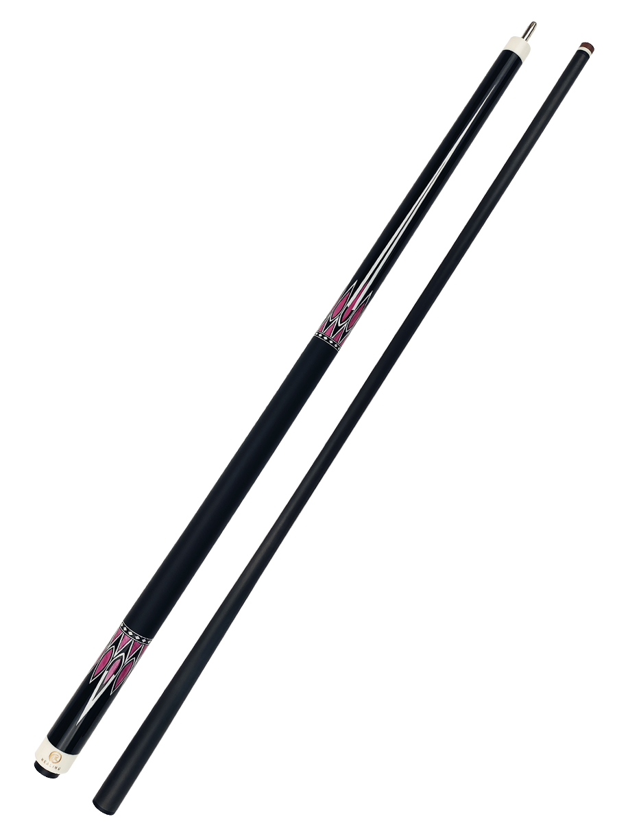 Black Carbon Fiber Shaft for Snooker Cue - Diameter: 12.9mm with Hard Tip