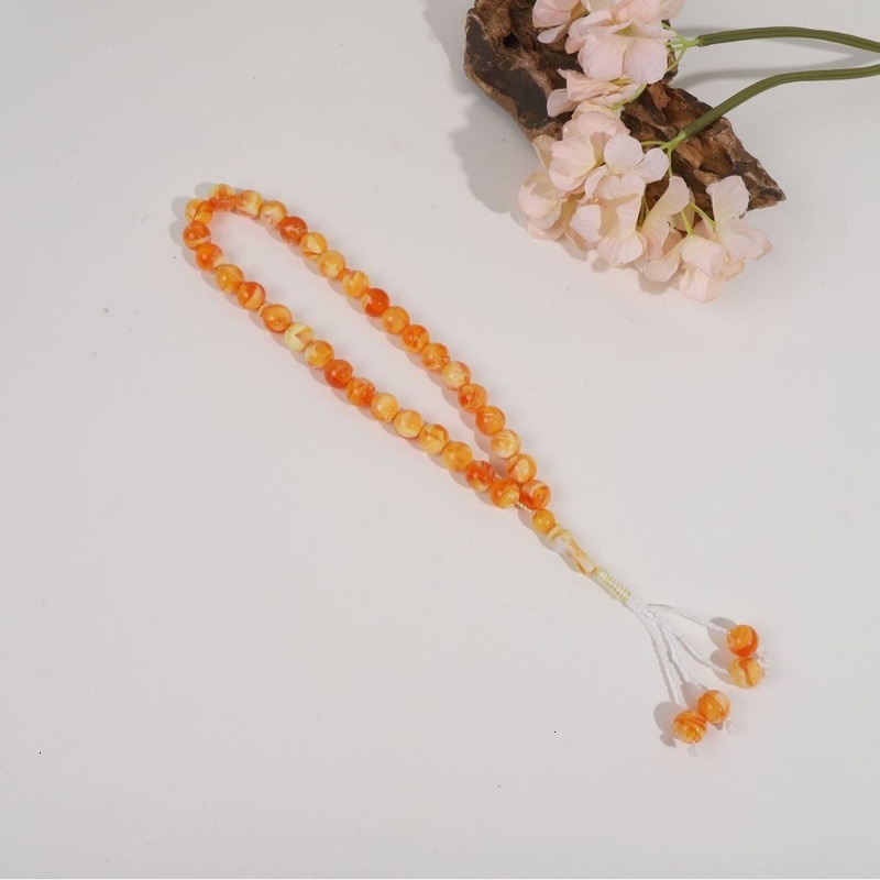 prayer beads, including 33 imitation amber handmade bead crystal bracelets, and Muslim Buddhist beads