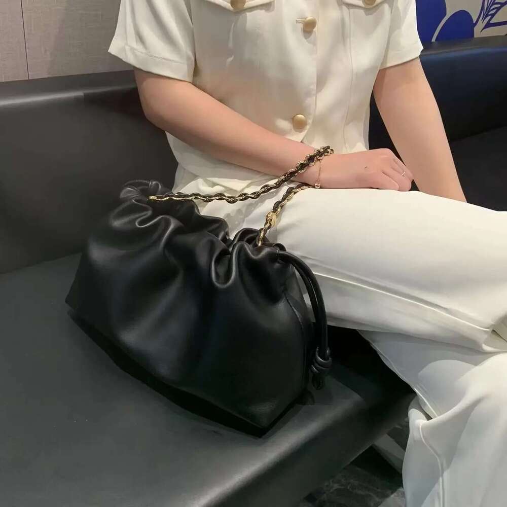 Brand Designer Fashion High-Grade Texture Leather Cloud Bag Ladies High Quality Cowhide Shoulder Crossbody Bags