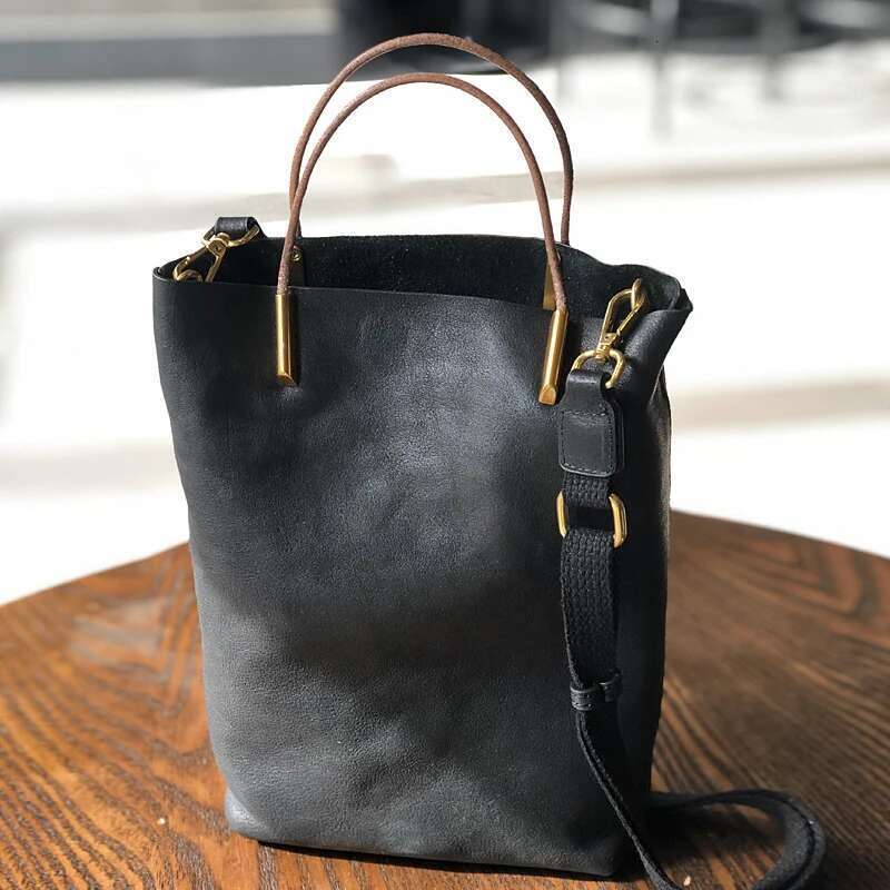 Johnature Simple Genuine Leather Women 2025 New Retro Nature Soft Cowhide Handbag Versatile Composite Bag Shoulder Bags