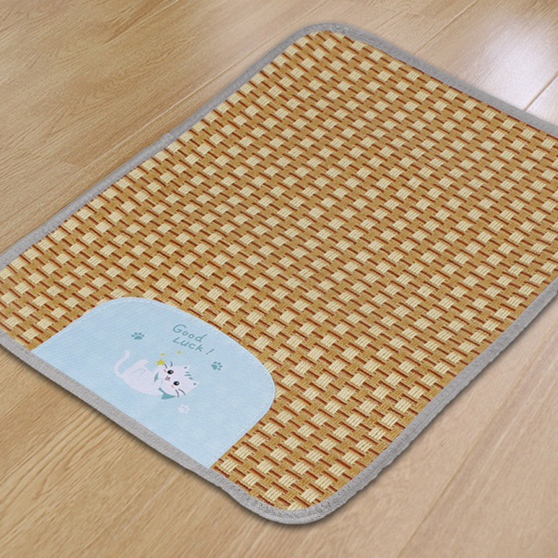 Anti-Slip Floor Cozy Bed Cooler Mattress for Pets Prevents Overheating While Sleeping