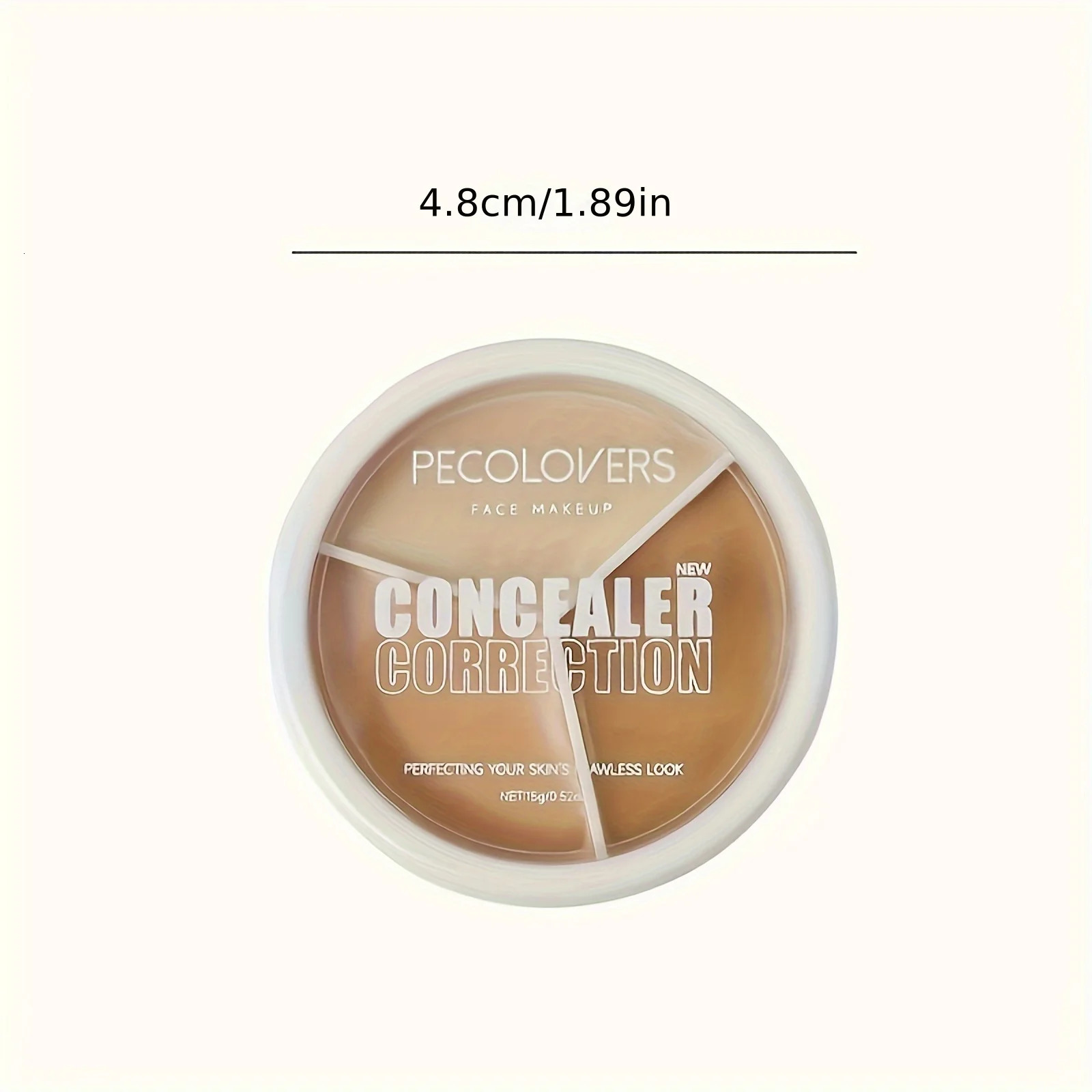 1pc Contour Concealer Palette 3-Colors Full Coverage For Spot Dark Circles Concealer Cream Makeup Cosmetics 250512