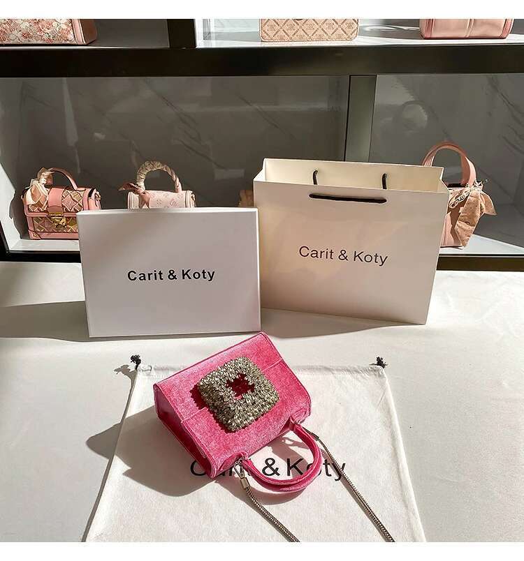 Women's Handbag Satin Crystal Shiny Rhinestones Dia Evening Wedding Party Clutch Purse Shoulder Messenger Bag