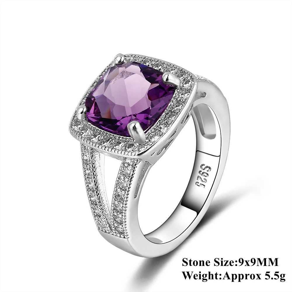 925 Silver Hot Sale Colorful Rings For Women Fashion Cubic Zirconia Ring Classic Wedding Party Daily Life Jewelry Gift WholesaleXJ250514