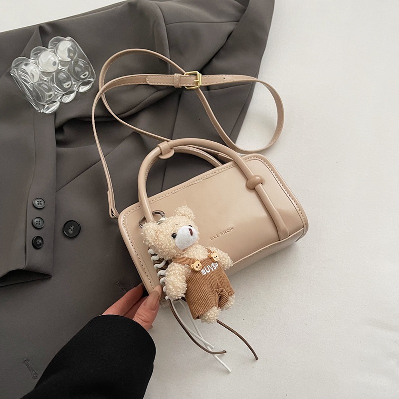 2025 New Fashionable Women's Spring/Summer Versatile Simple Female Designer Shoulder Crossbody Bag Cute Casual Handheld Small Square Bag High End