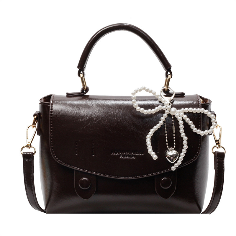 Small square with niche design 2025 new trendy handbag, single shoulder crossbody bag