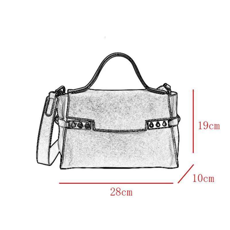 Designers Handmade High Quality Genuine Women's Handbag Fashion Casual Daily Party Cow Leather Female Shoulder Bag