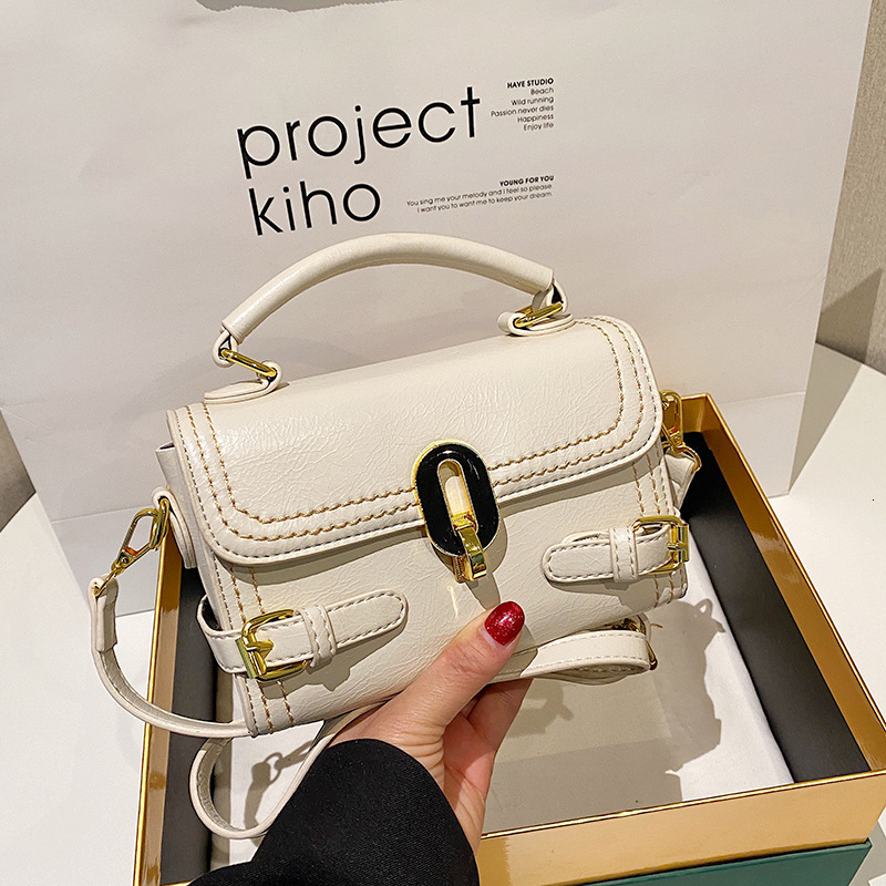 Top Quality New Free Delivery Designer Bag Oblique Delivery 2025 Summer New Women's Small Square Bag Trend Contrast Color And Western Style Singl