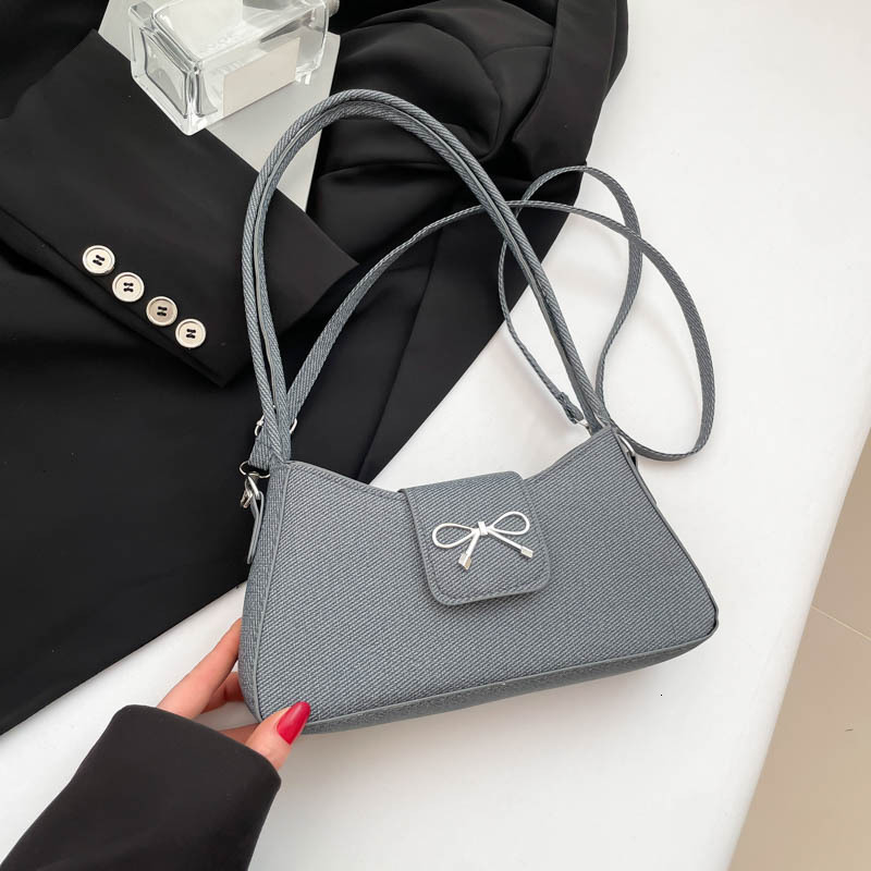 Butterfly Bow Trendy Niche Highend Luxury Bag French Stick 2025 Spring New Women's Fashion Single New Free Delivery Designer Bag Shoulder Casual 
