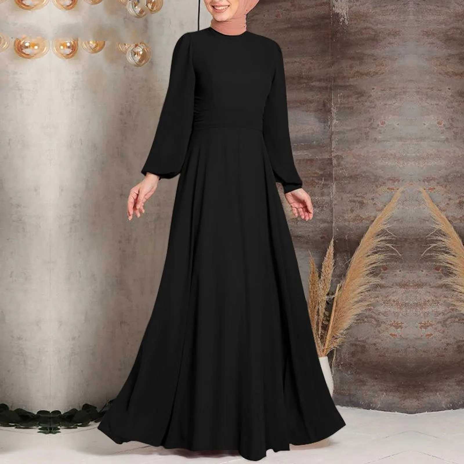 Women Muslim Kaftan Abaya Dubai Turkey Muslim Fashion Hijab Dress Kaftan Islam Clothing African Maxi Dresses Arab Robe 2025 X250514
