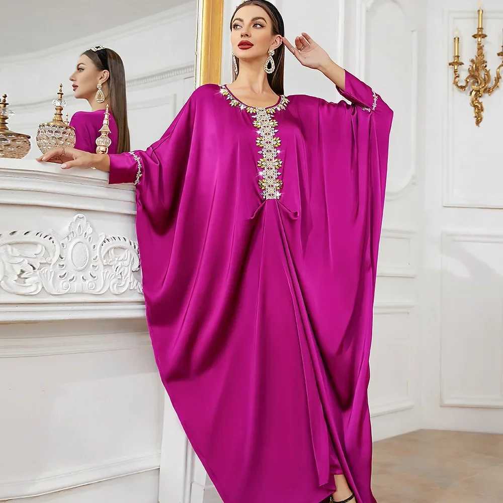 Eid Mubarak Abaya Dubai Turkey Islam Arabic Muslim Long Maxi Dress Kaftan Robe Evening Moroccan Dresses Abayas for Women Caftan X250514