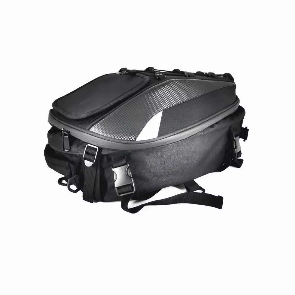 New Waterproof Tail Multi-functional Durable Rear Seat High Capacity Motorcycle Bag Rider Backpack