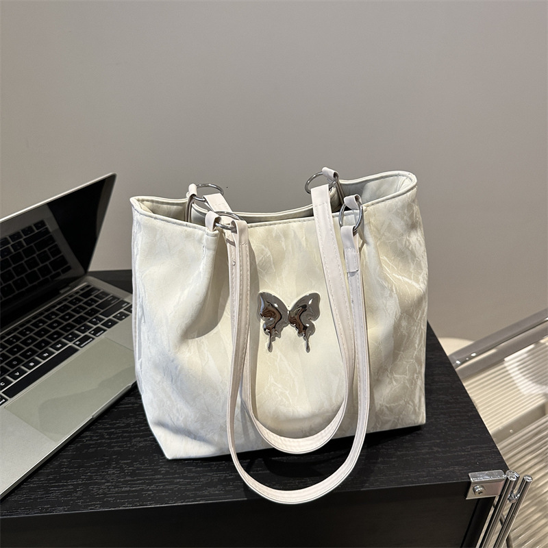 Free Delivery Designer Bag Gentle Texture Large Capacity Hand 2025 Design Bow Single Shoulder Armpit Niche Tote For Women Luxury Bag