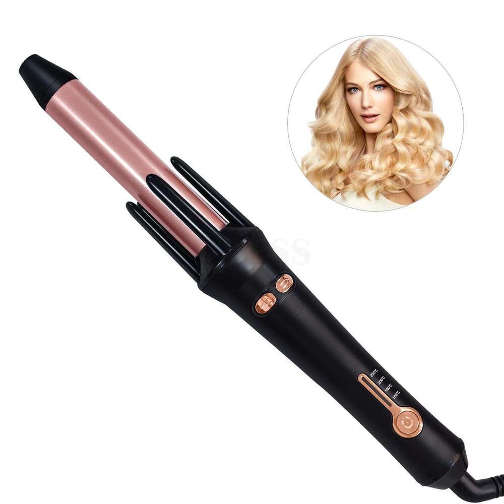 Automatic Auto Curling Iron Ceramic Rotating Air Spin Wand Styler Curl hine Magic Hair Curler