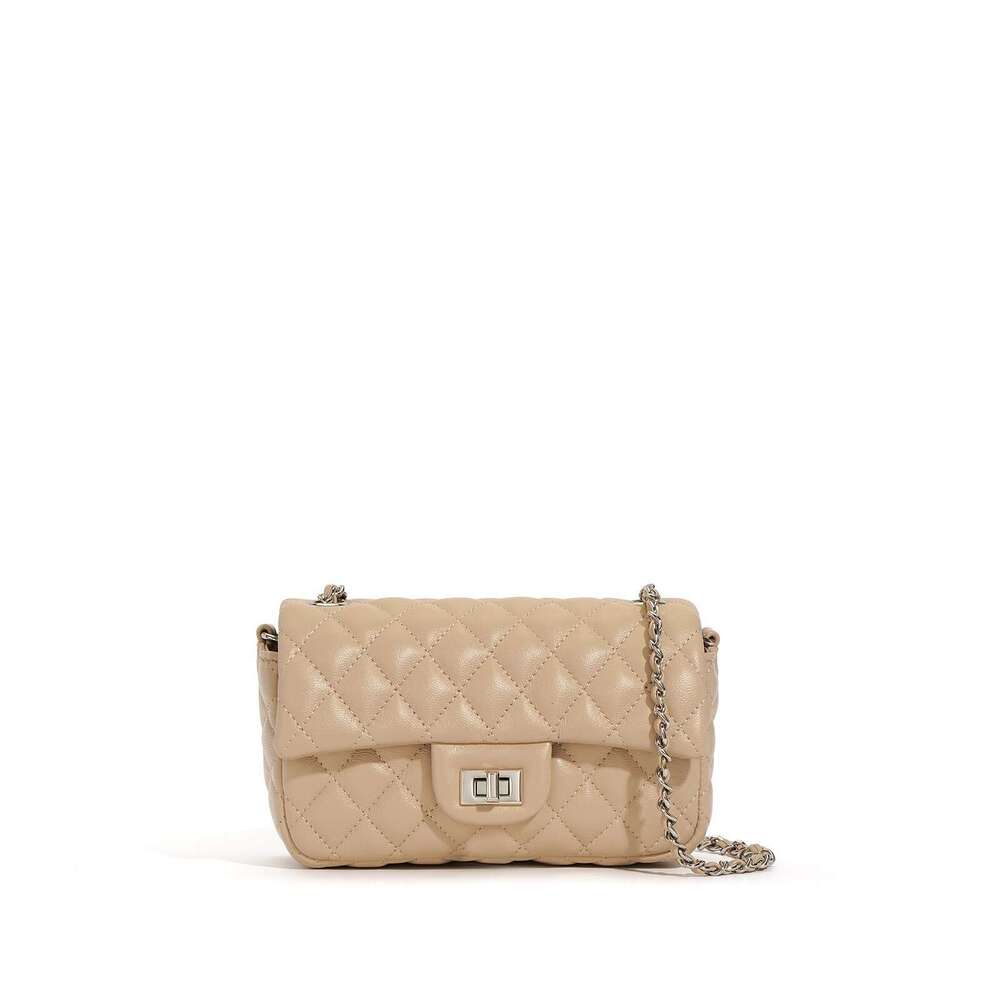 Designer handbagsLingge Embroidery Thread For Women 2025 New Versatile Cross Armpit Single Shoulder Small Square Chain Bag