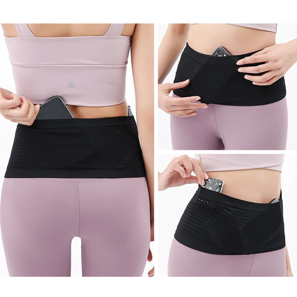 Invisible Fitness Waist Bag Professional Running Yoga Hidden For Mobile Large Jogging Gym Sport Accessory 250514