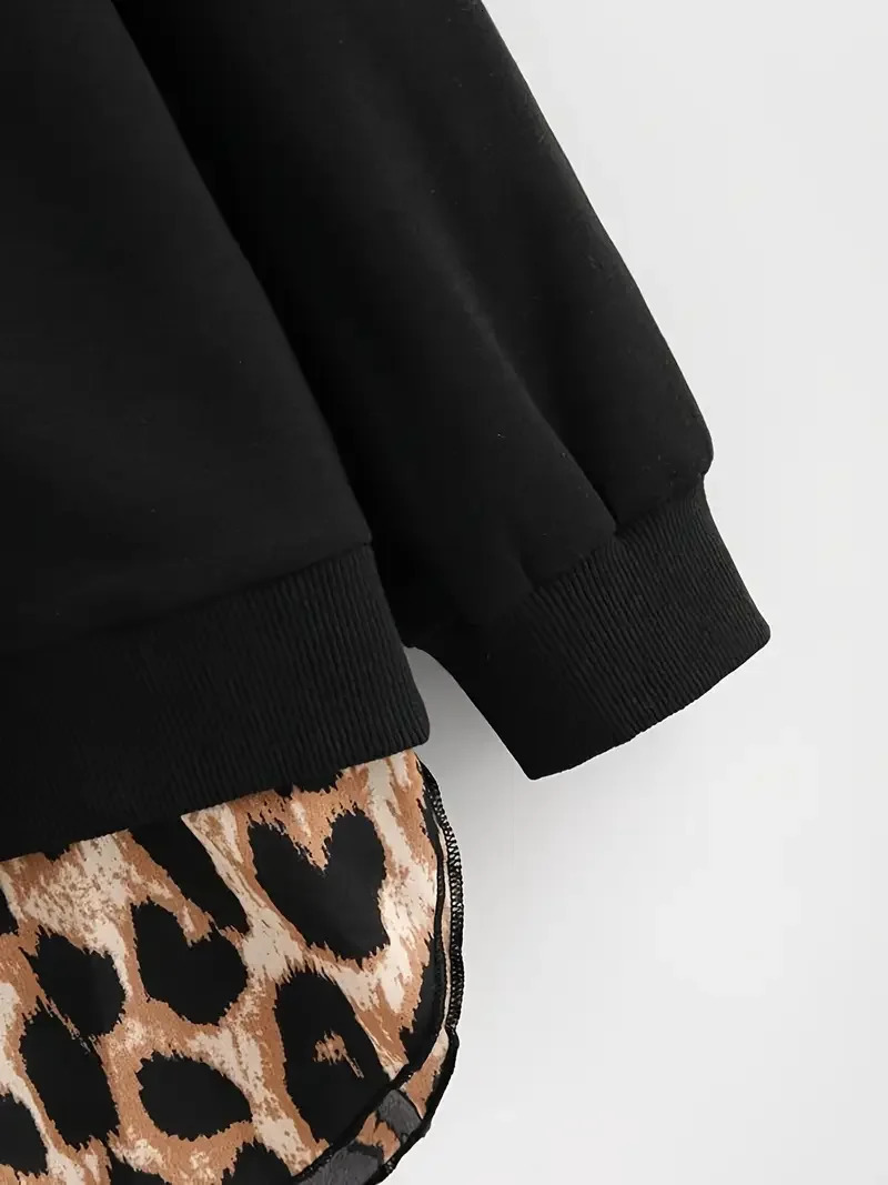 Plus Size Womens Long Sleeved Leopard Printed Shirt Ladies SpringAutumn Fashion Lapel Collar Loose Casual Blouse 250514