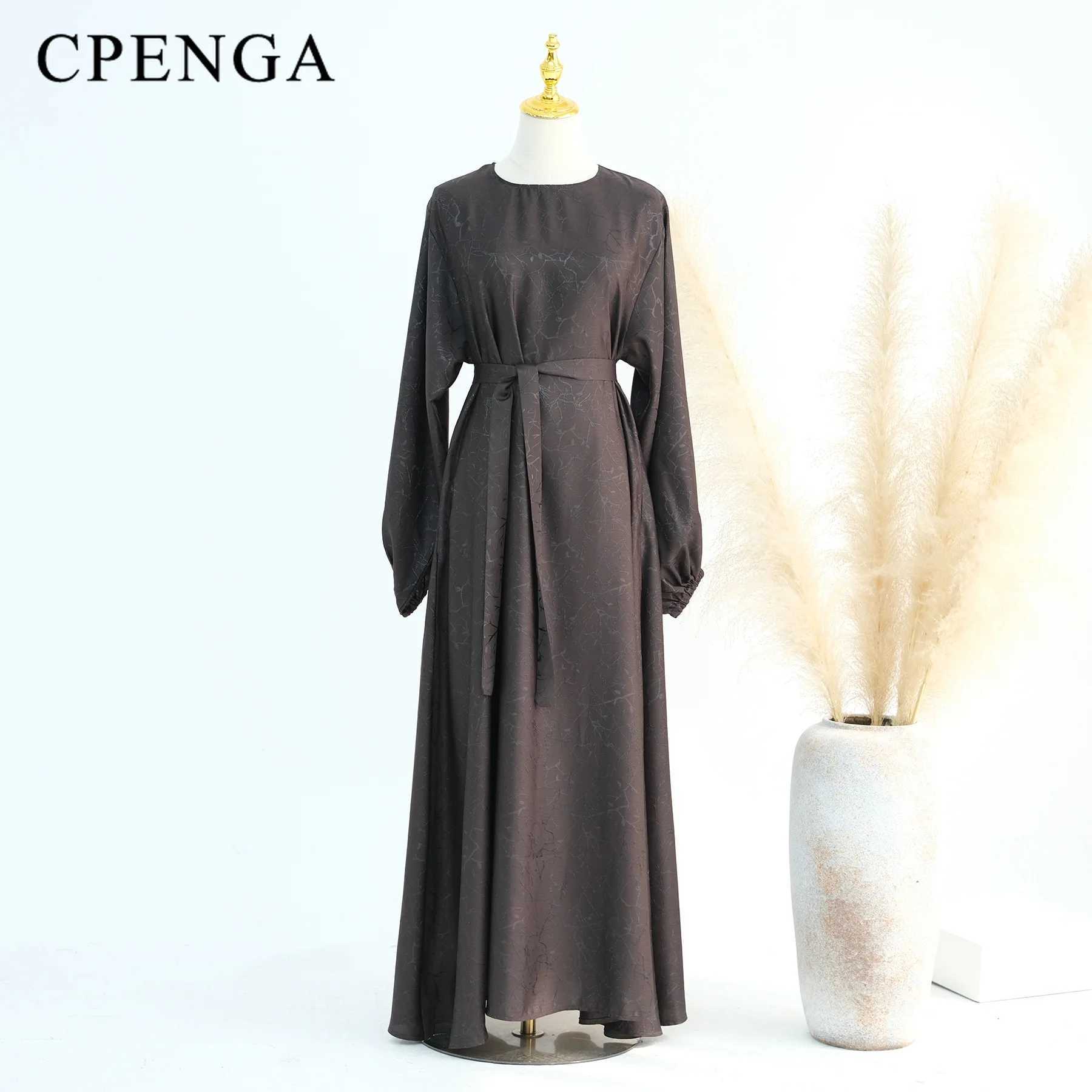 Elegant Saudi Arabia Luxury Abaya Ramadan Dubai Muslim Women Modest Dress Islamic Travel Robe Tashion Turkey Solid Robe 2025 X250514