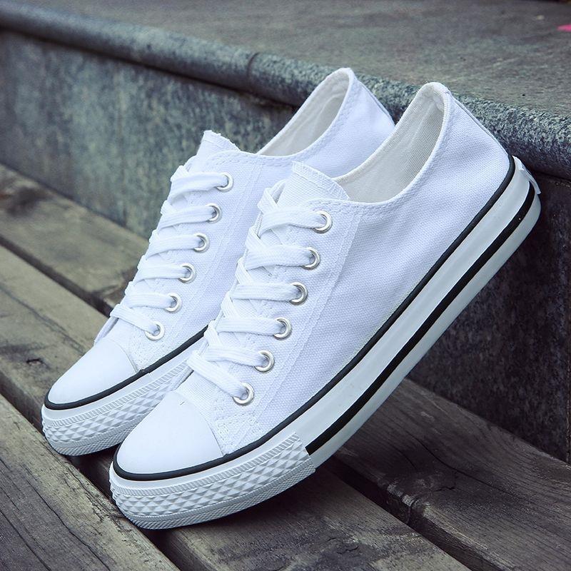 New Spring Breathable Canvas Men Versatile Low Top Casual Korean Version Student Cloth Casual Shoes Shoes Trendy For Men S Board Shoes Ddmysaturn