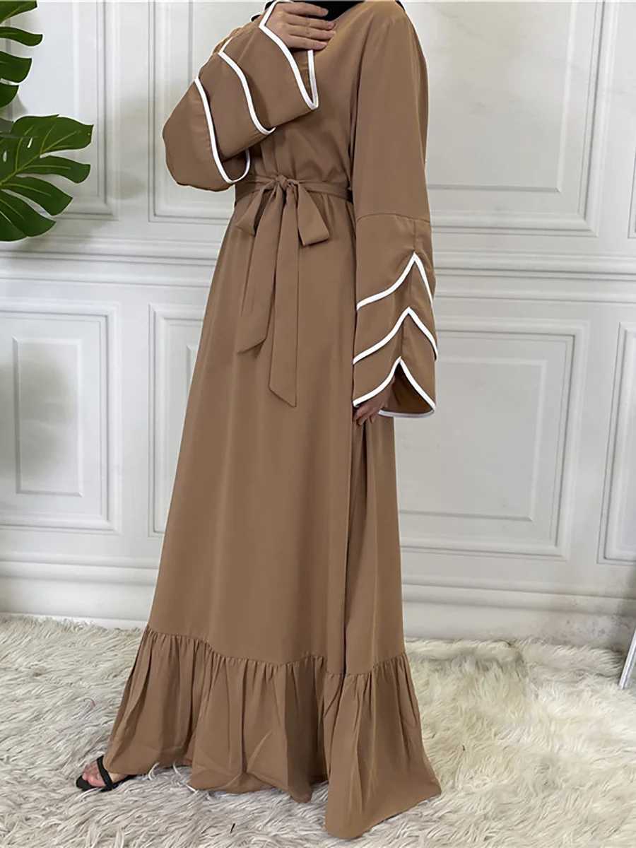 2025 Modest Abaya Ramadan Musulman De Mode Maxi Robe Turkey Kaftan Islamic Clothing Muslim For Women Hijab Dress Caftan Vestidos X2505144