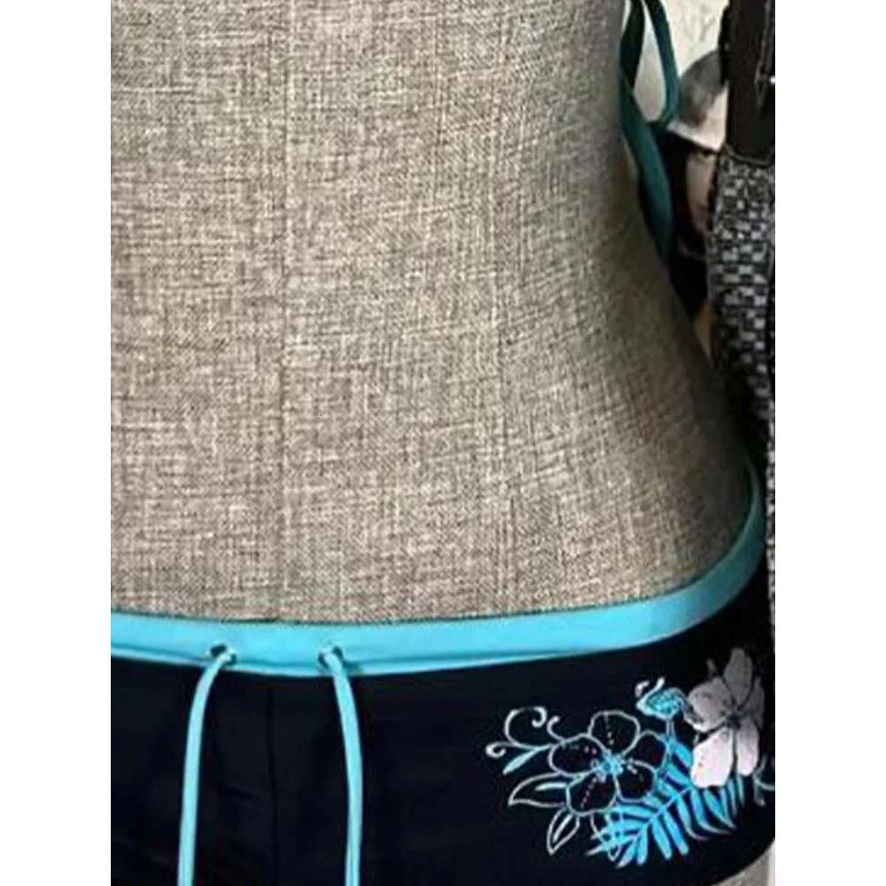 Sexy Hottie Print Laced Up Backless 2 Piece Women Split Swimsuit Beach Bikini New Summer Swimwear Bikinis Set