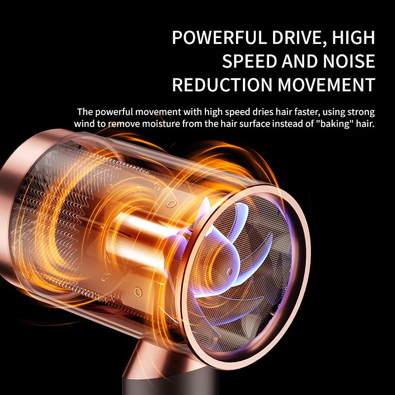 Household negative ion hair dryer high-power specially ned for hair salons constant temperature without damaging hair 250513