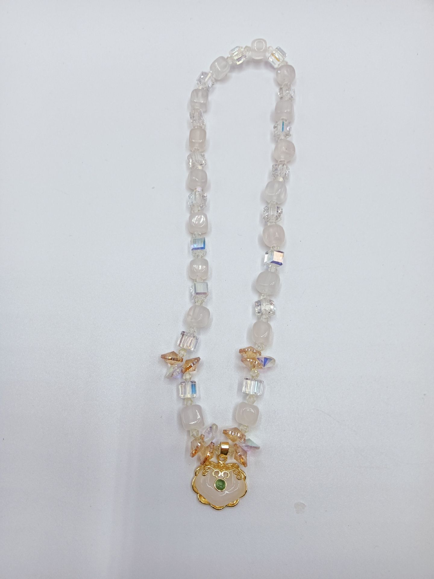 square sugar crystal simple and cool style elastic girl double circle live broadcast with the same exquisite bracelet